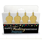 Happy Fucking Birthday FU Candle Set - Mr and Mrs D's